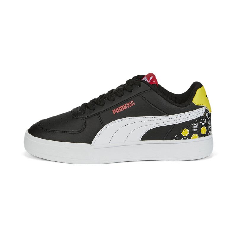 

PUMA X SMILEYWORLD Caven Youth Sneakers, White/black/red