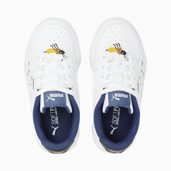 Tenis infantiles Caven Small World, Puma White-Pristine-Blazing Blue-Puma Black, large-MEX