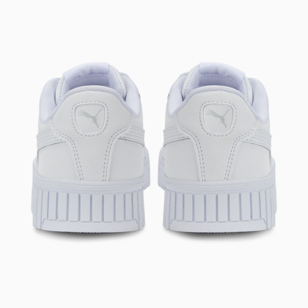 Carina 2.0 Sneakers Youth, Puma White-Puma White-Puma Silver, large-ZAF