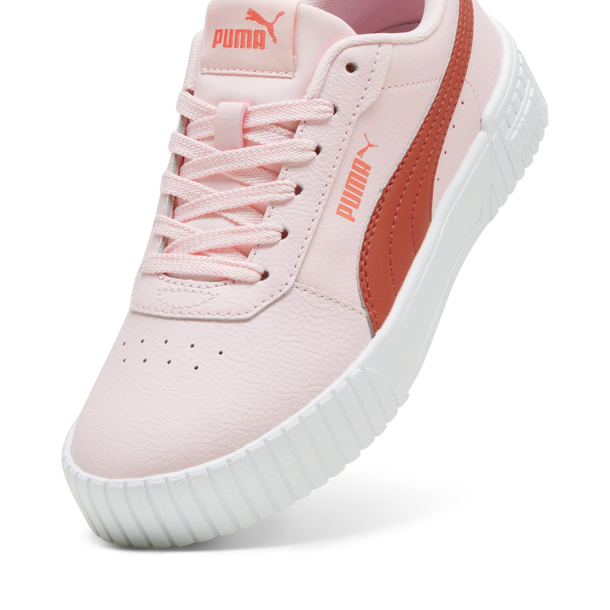 Carina 2.0 sneakers voor Dames, Roze/Rood/Wit, Maat 38,5 | PUMA