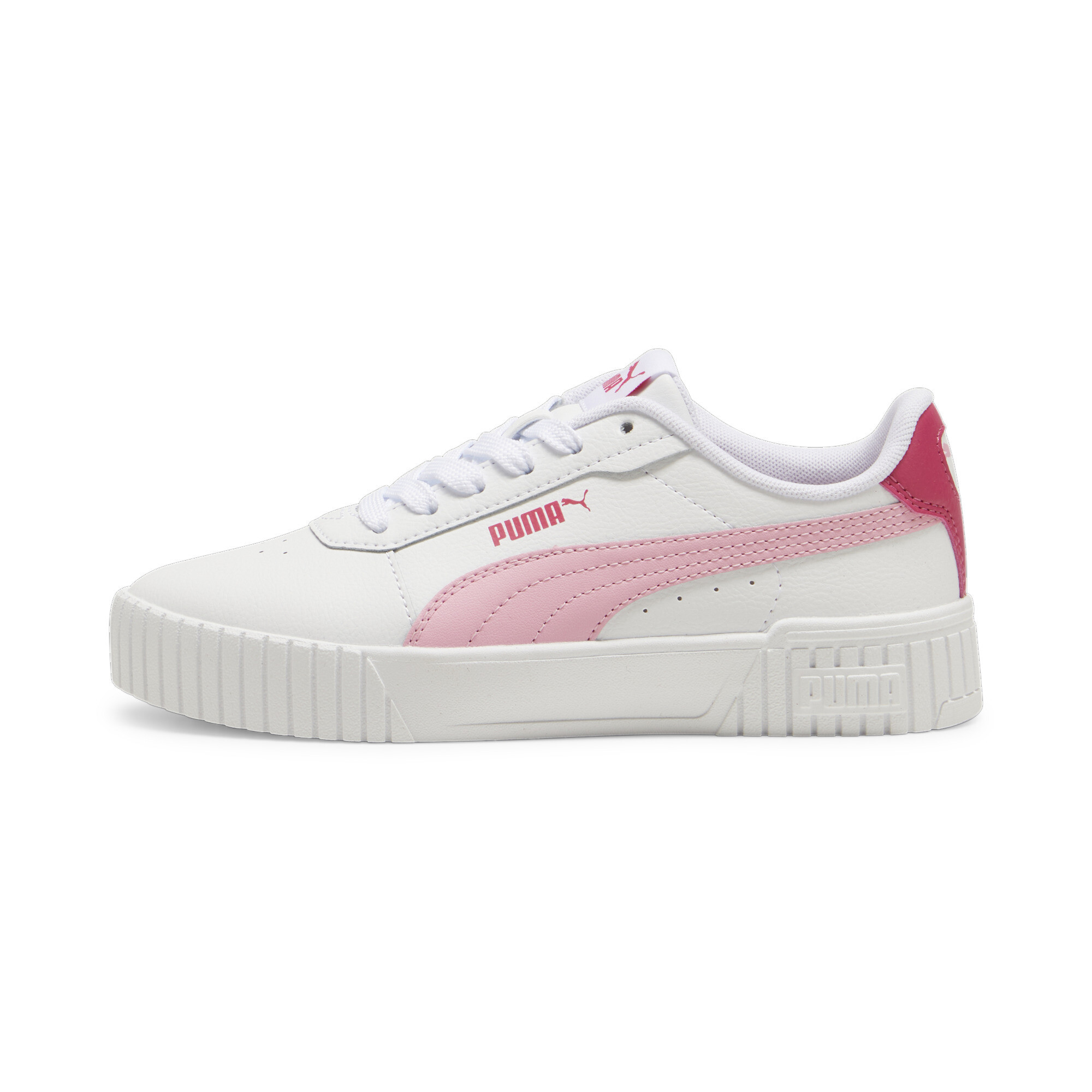 Puma Carina 2.0 Sneakers Teenager Schuhe Für Damen Für Kinder | Mit Plain | White/Pink Lilac/White | Größe: 38.5