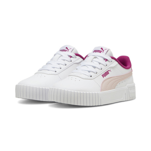 Carina 2.0 Sneakers Kids, PUMA White-Mauve Mist-Magenta Gleam, large-ZAF