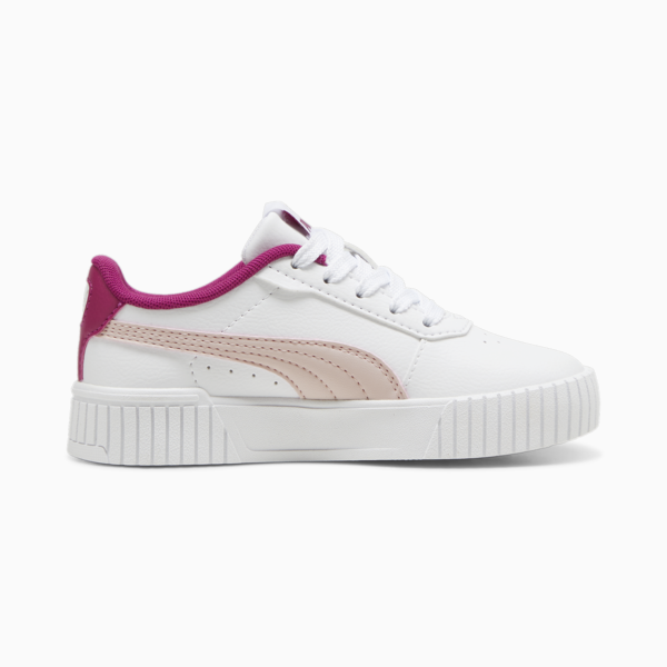 Carina 2.0 Sneakers Kids, PUMA White-Mauve Mist-Magenta Gleam, large-ZAF