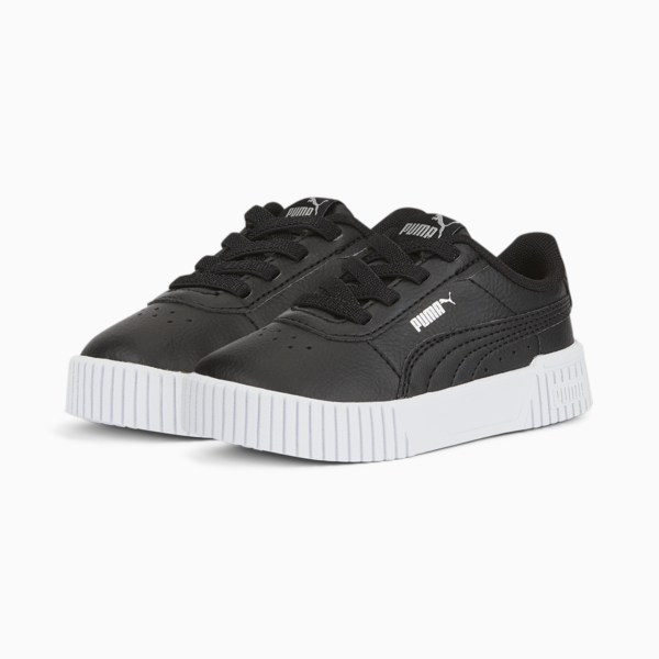 Carina 2.0 AC Sneakers Babies, Puma Black-Puma Black-Puma Silver, large-ZAF
