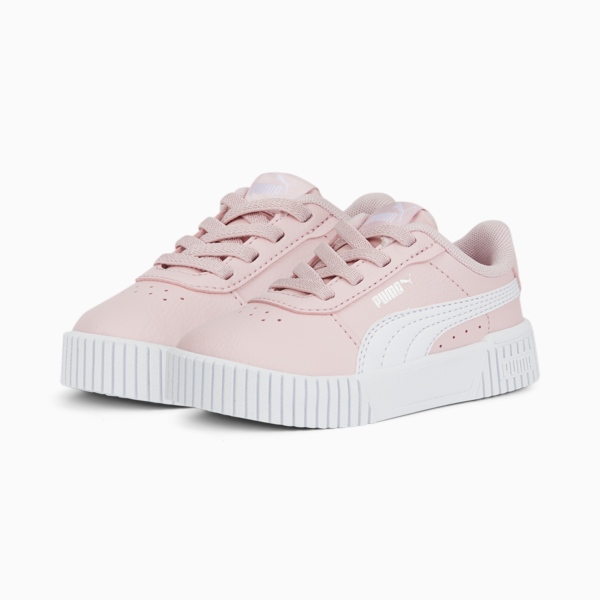 Carina 2.0 AC Sneakers Babies, Almond Blossom-Puma White-Puma Silver, large-ZAF