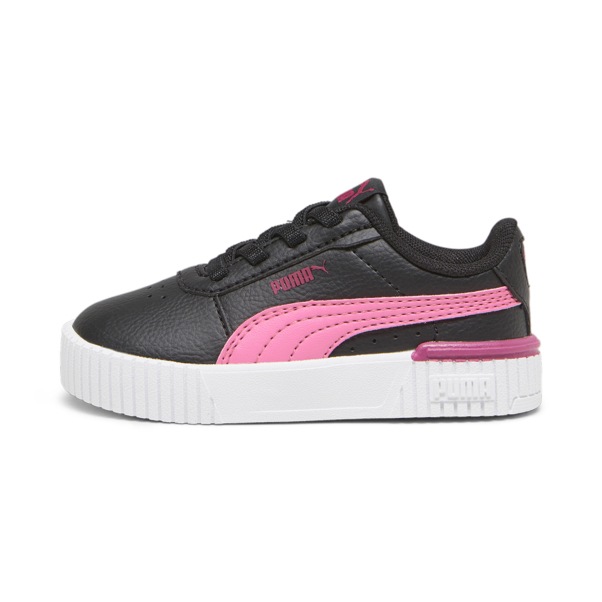 Puma Carina 2.0 AC Sneakers Babys Schuhe Für Damen | Mit Plain | Black/Strawberry Burst/Pinktastic | Größe: 21