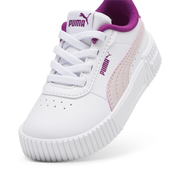 Carina 2.0 AC Sneakers Babies, PUMA White-Mauve Mist-Magenta Gleam, large-ZAF