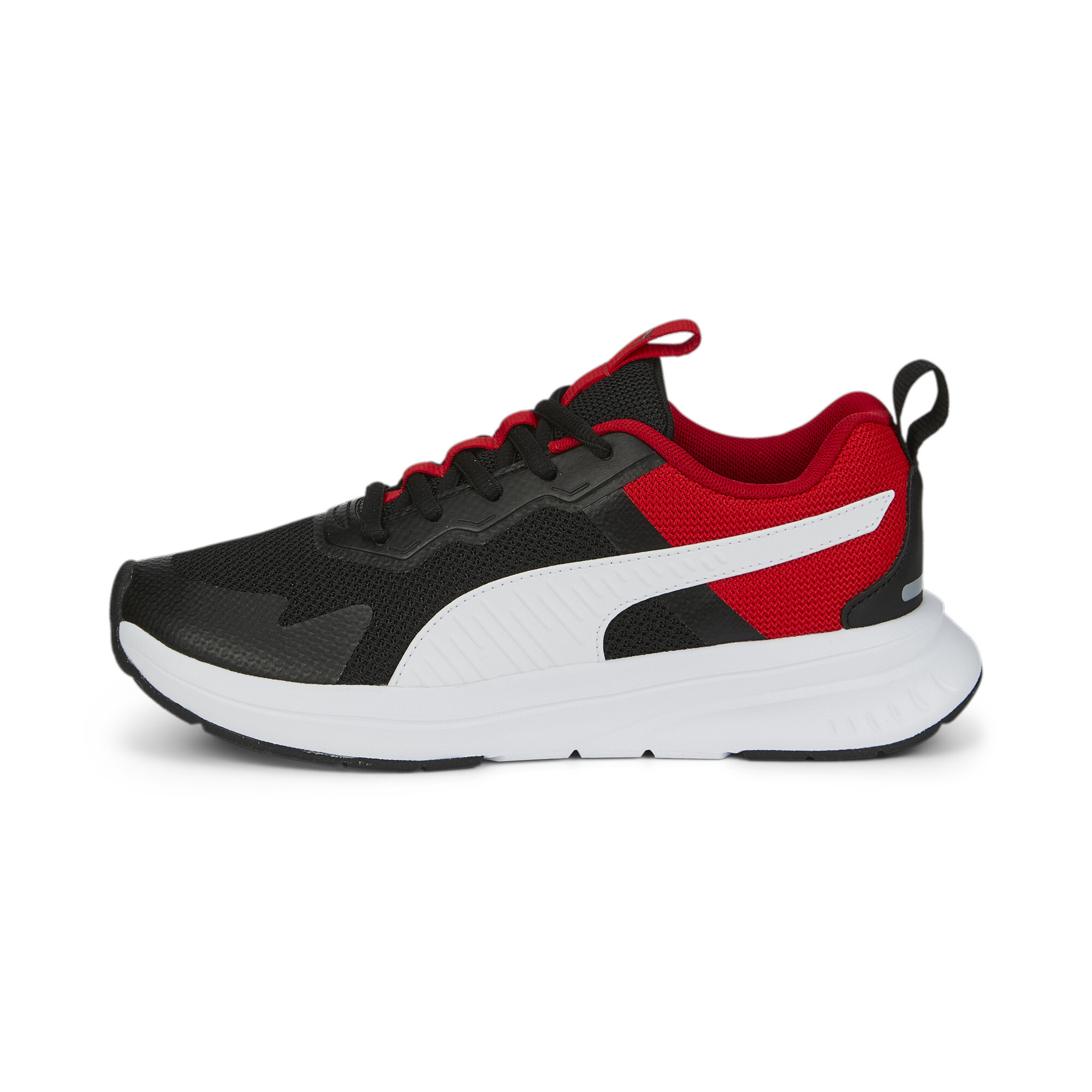 Puma Evolve Run Mesh Sneakers Youth, Black, Size 38.5, Shoes