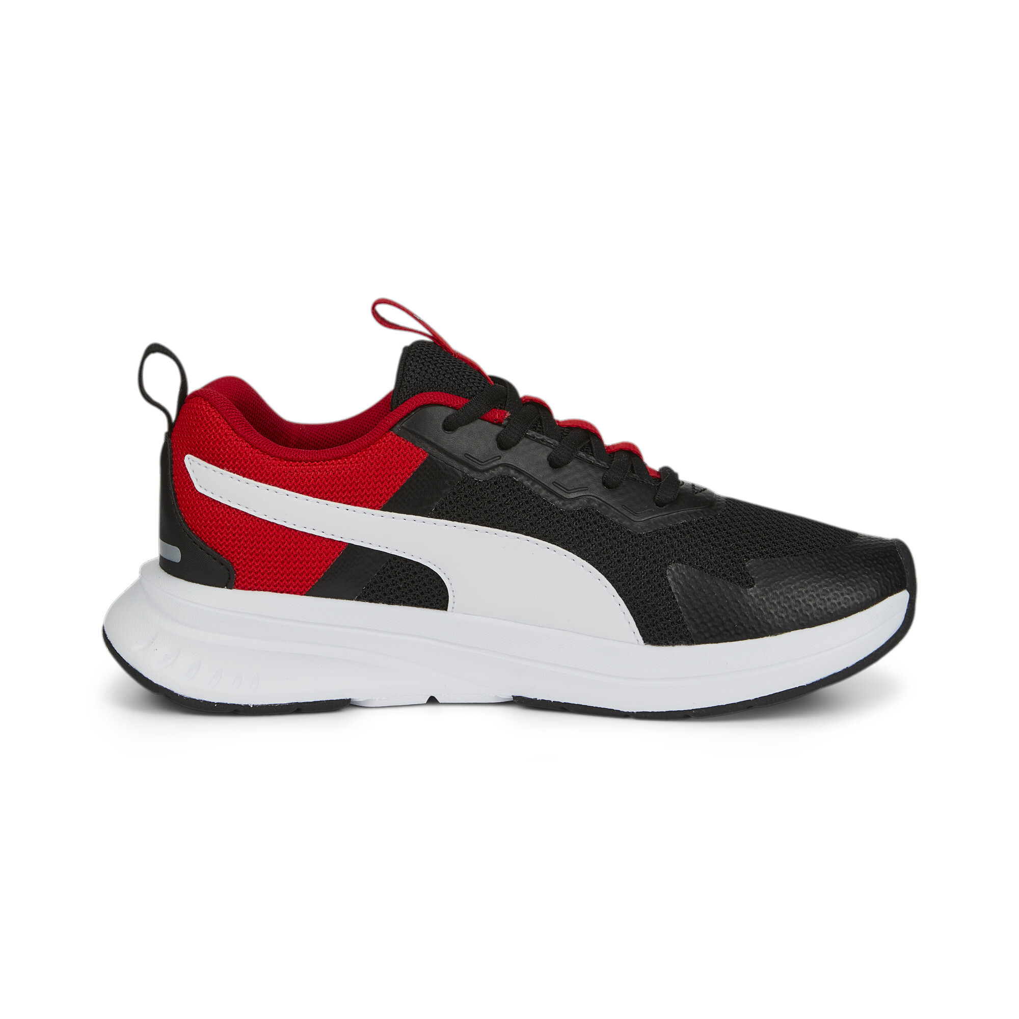 Puma Evolve Run Mesh Sneakers Youth, Black, Size 38.5, Shoes