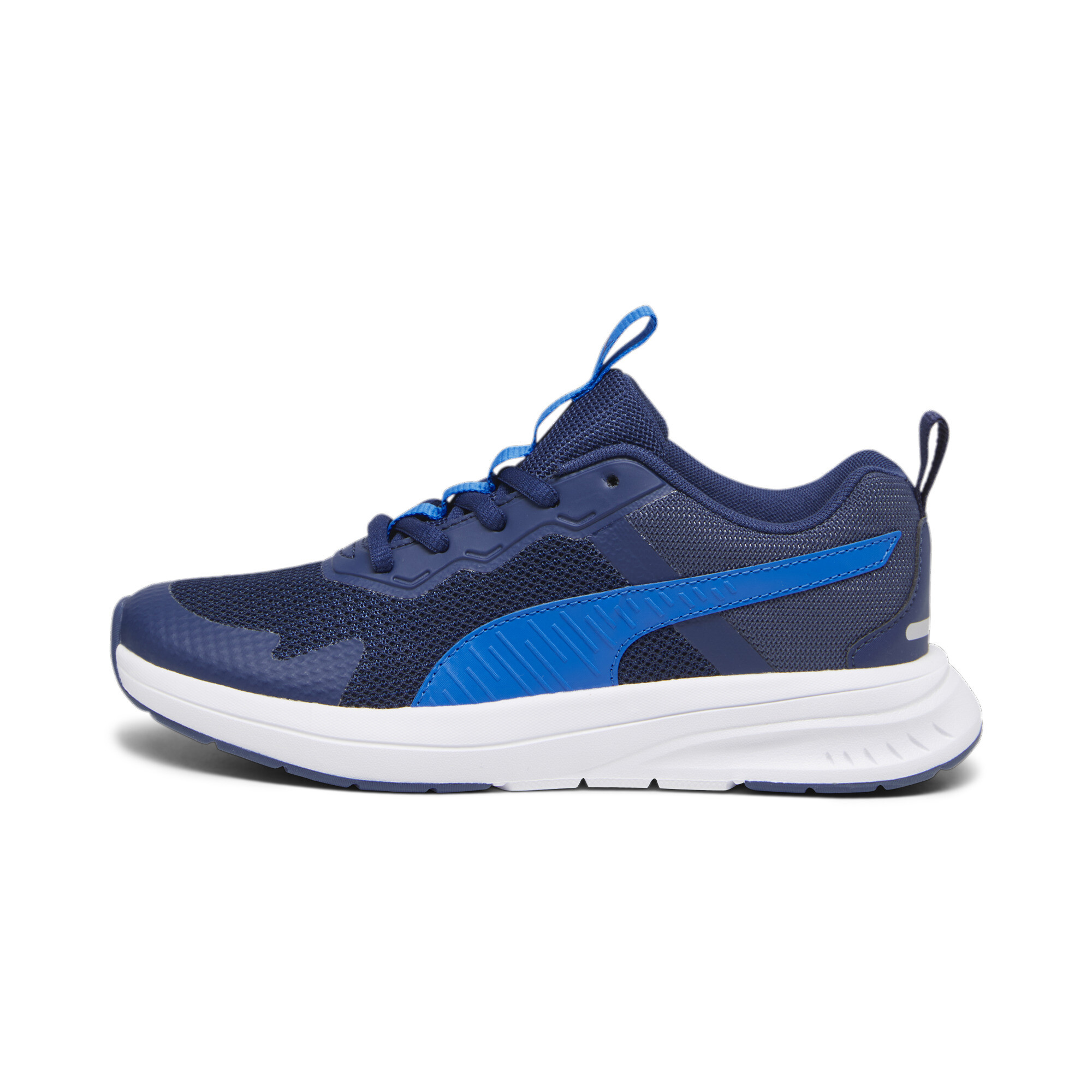 Puma Evolve Run Mesh Sneakers Teenager Schuhe Für Für Kinder | Mit Plain | Persian Blue/Racing Blue | Größe: 37.5