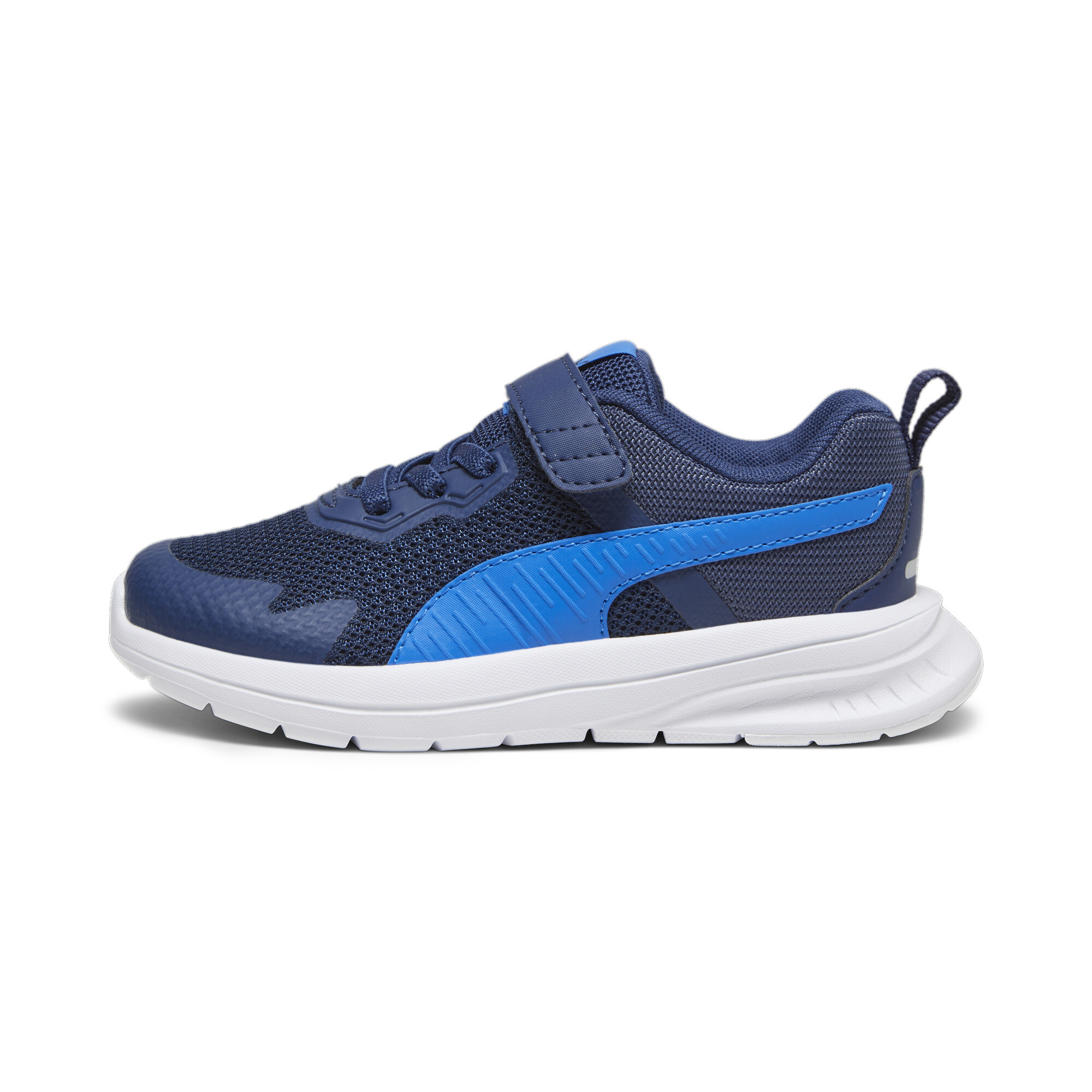 Puma Evolve Run Mesh Alternative Closure Sneakers Kids, Blue, Size 31, Shoes