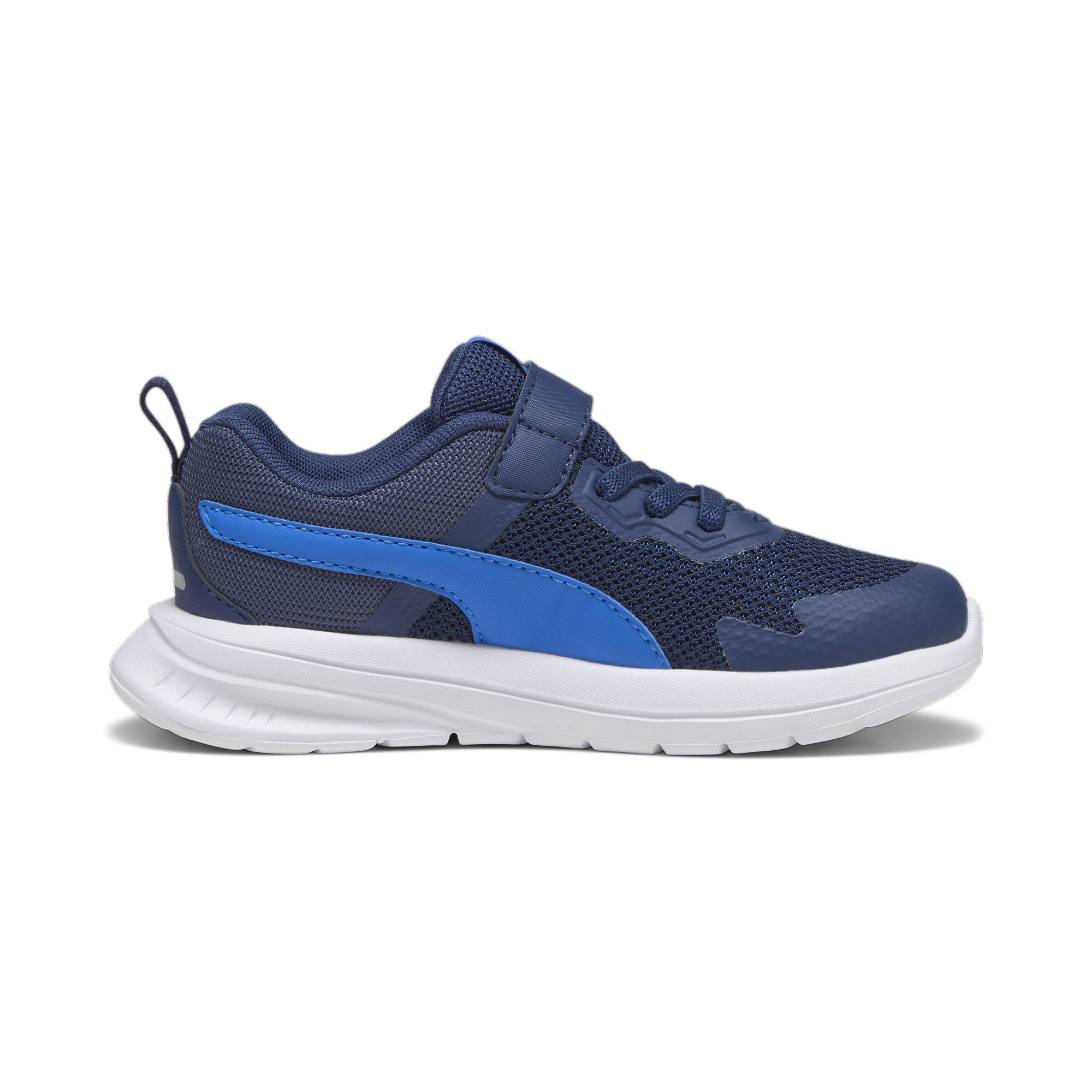 Puma Evolve Run Mesh Alternative Closure Sneakers Kids, Blue, Size 31, Shoes