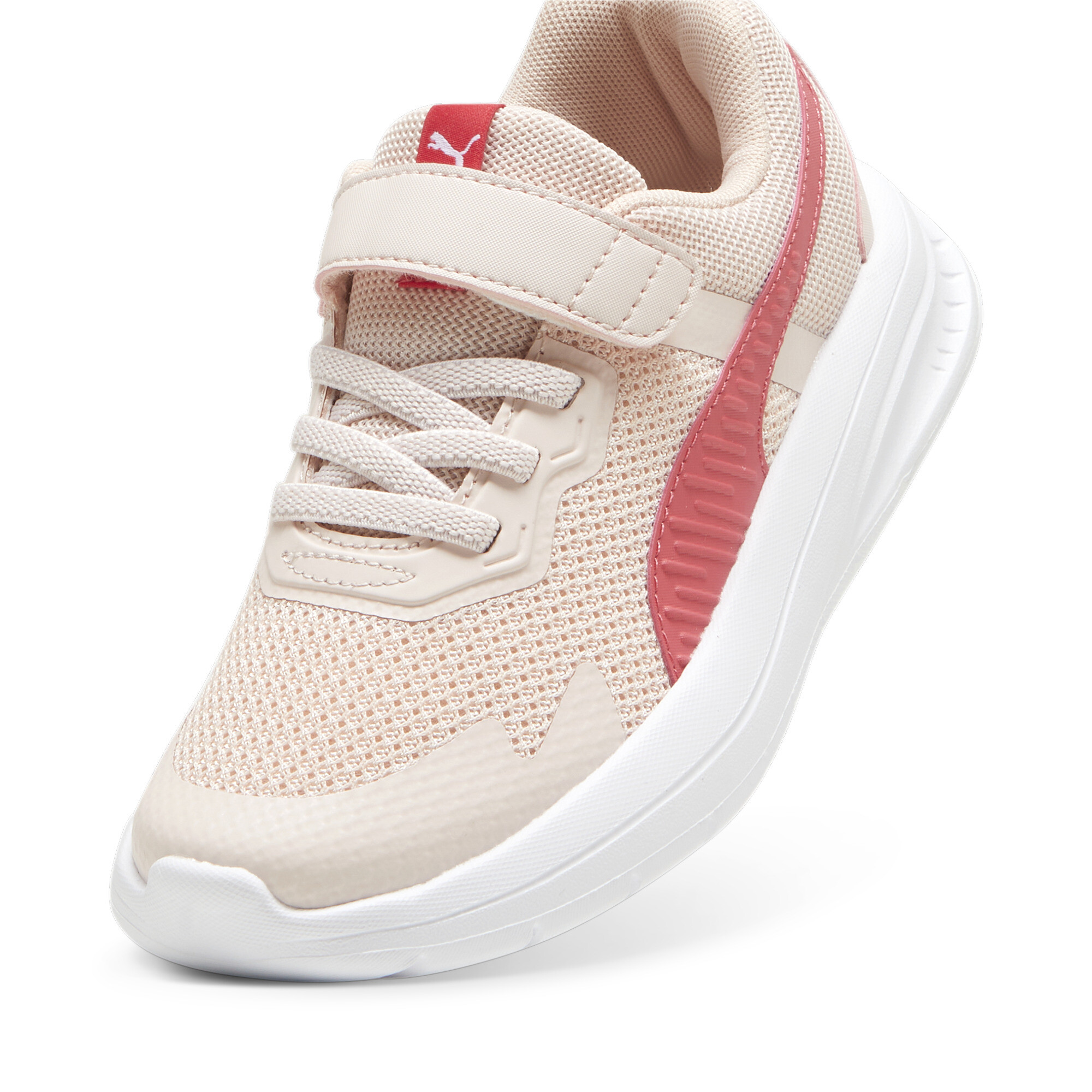 Puma Evolve Run Mesh Alternative Closure Sneakers Kids, Pink, Size 32, Shoes