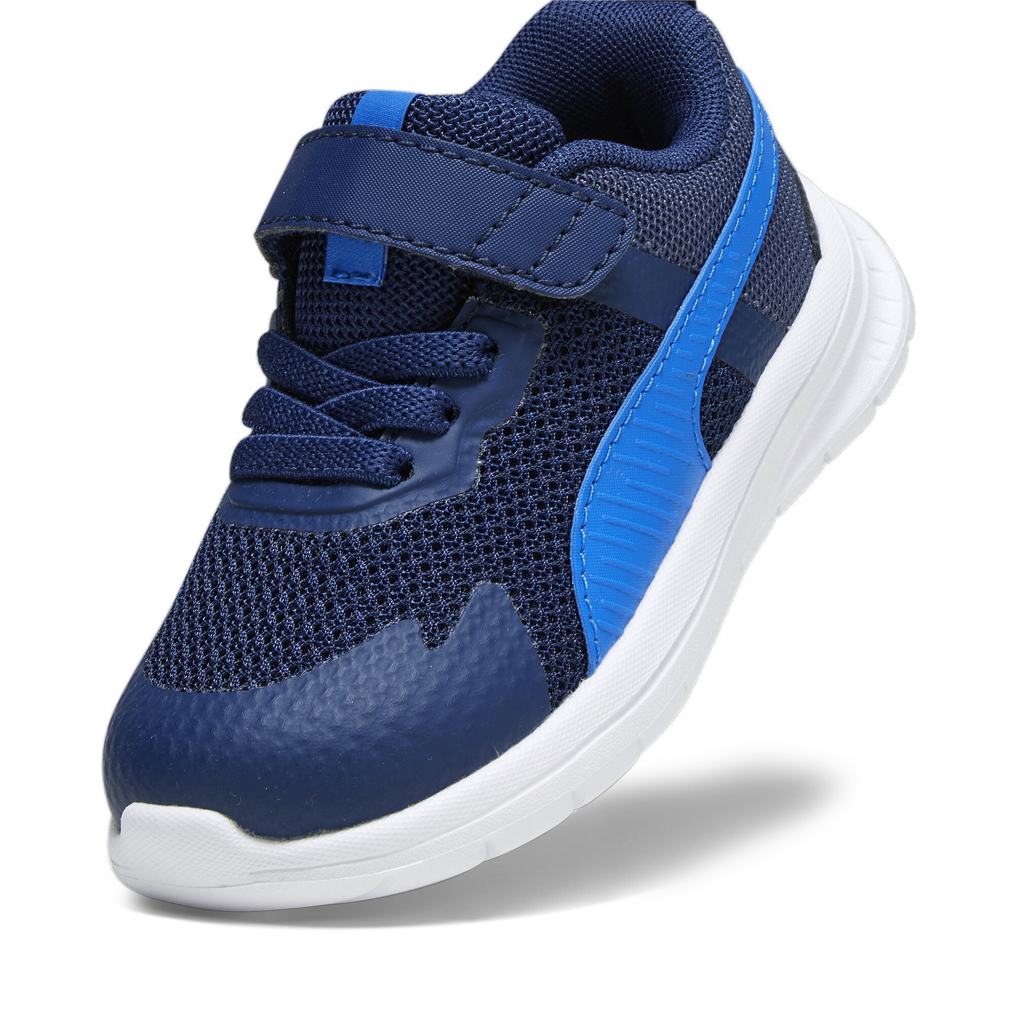 Puma Evolve Run Mesh Alternative Closure Sneakers Toddler, Blue, Size 27, Shoes