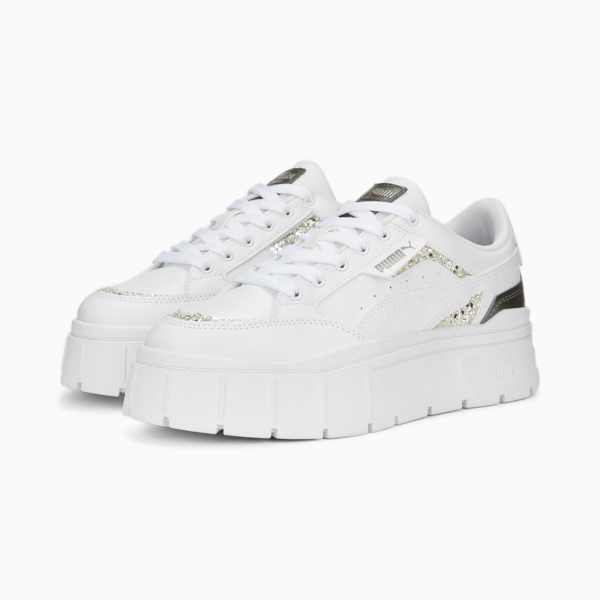 Zapatillas para mujer Mayze Stack SQ, Puma White, large-ARG