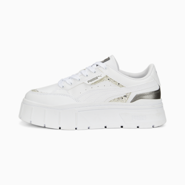 Zapatillas para mujer Mayze Stack SQ, Puma White, large-ARG