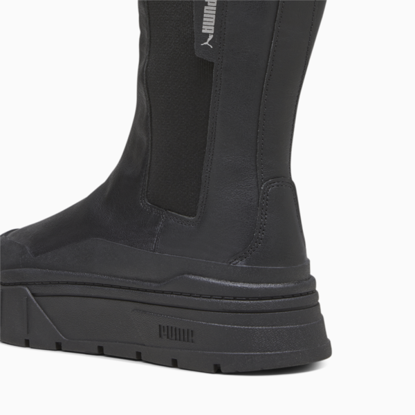 Mayze Stack Women's Chelsea Boot, PUMA Black, large-ZAF