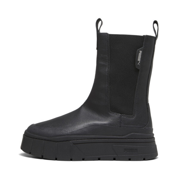 Mayze Stack Women s Chelsea Boot black PUMA