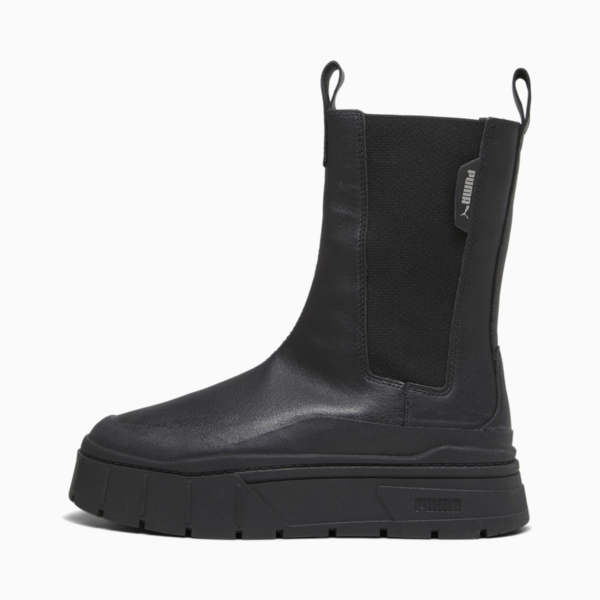 Mayze Stack Women's Chelsea Boot, PUMA Black, large-ZAF