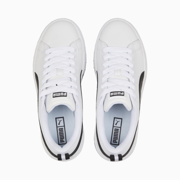 Mayze Wedge Sneakers Women, Puma White-Puma Black, large-ZAF