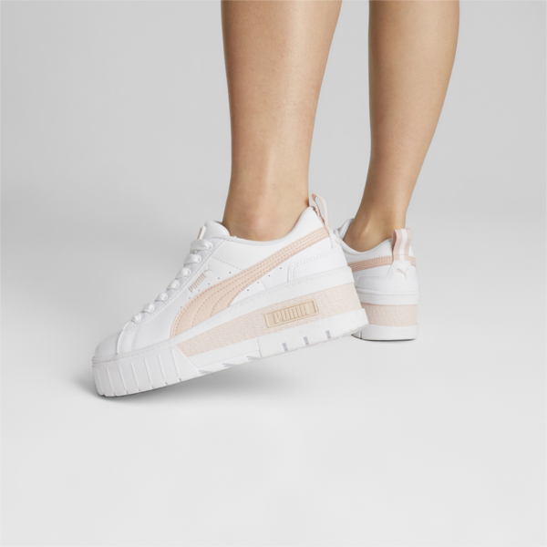 Mayze Wedge Sneakers Women, Puma White-Rose Quartz, large-ZAF