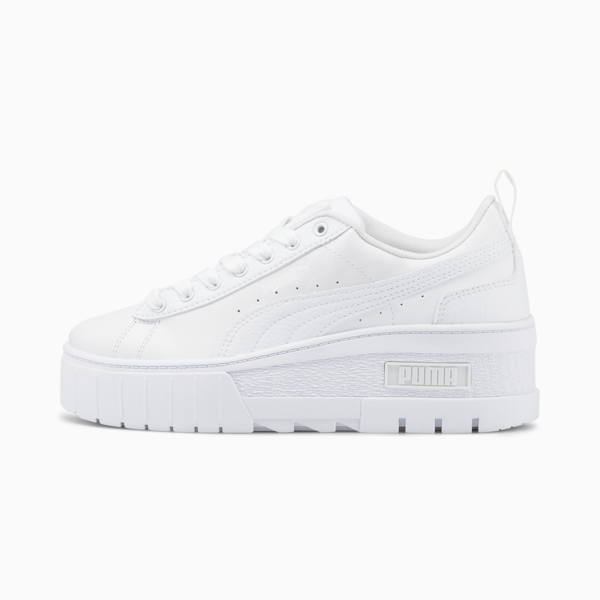 Mayze Wedge Sneakers Women, Puma White, large-ZAF