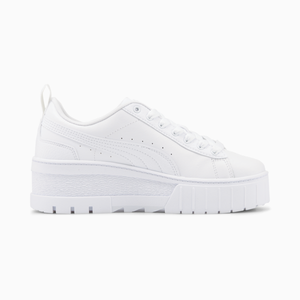 Mayze Wedge Sneakers Women, Puma White, large-ZAF
