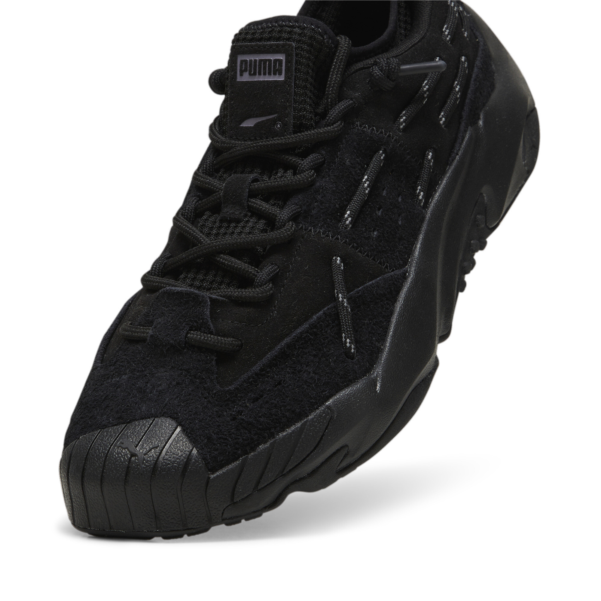 Men's PUMA Plexus Sneakers In Black, Size EU 40.5