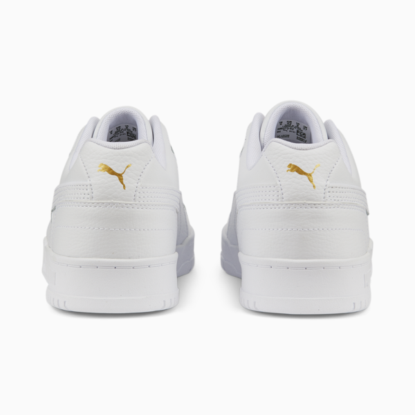 RBD Game Low Sneakers, Puma White-Puma White-Puma Team Gold, large-MEX