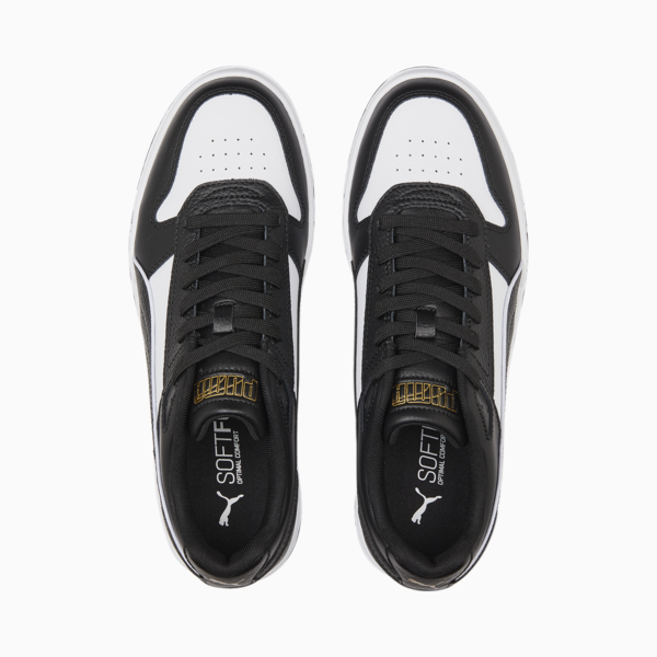 RBD Game Low Sneakers, Puma Black-Puma White-Puma Team Gold, large-ZAF