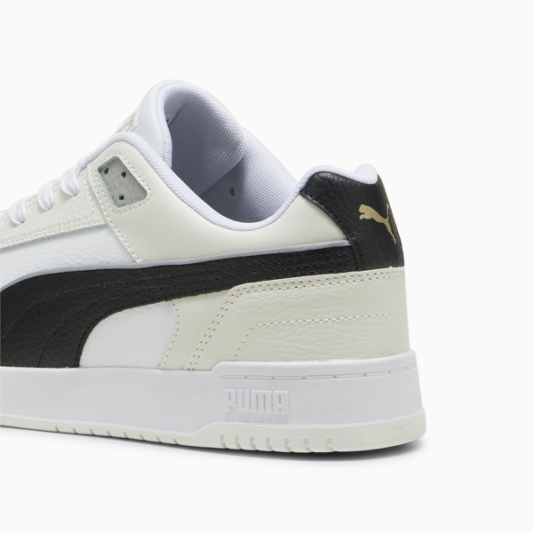RBD Game Low Sneakers, Puma White-Puma Black-Vapor Gray, large-ZAF