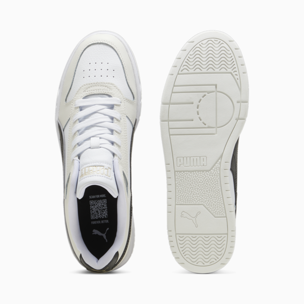 RBD Game Low Sneakers, Puma White-Puma Black-Vapor Gray, large-ZAF
