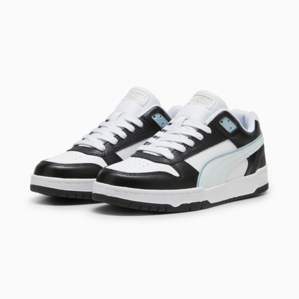 RBD Game Low Sneakers, PUMA Black-Puma White-Dewdrop, large-ZAF