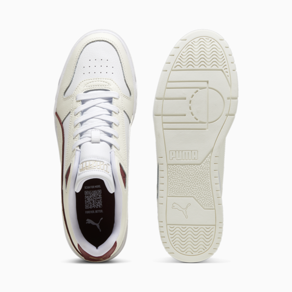 RBD Game Low Sneakers, Warm White-Puma White-Team Regal Red-PUMA Gold, large-ZAF