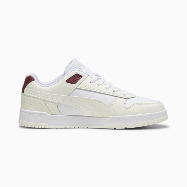RBD Game Low Sneakers, Warm White-Puma White-Team Regal Red-PUMA Gold, large-ZAF