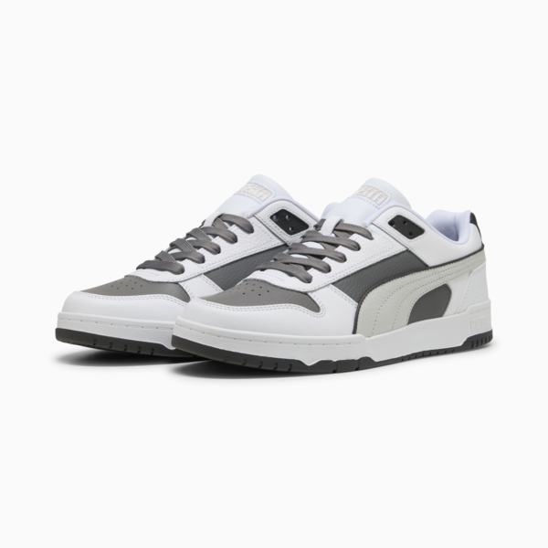 RBD Game Low Sneakers, Cool Dark Gray-Flat Dark Gray-PUMA White, large-ZAF