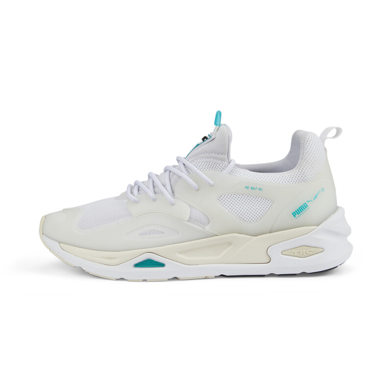 

PUMA TRC Blaze Moulded Unisex Sneakers, White/blue