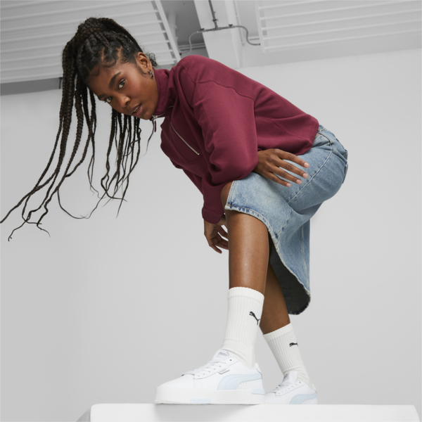 Jada Renew Sneakers Women, PUMA White-Icy Blue-PUMA Silver, large-ZAF