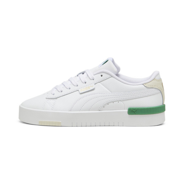 Puma Jada Renew Women's Sneakers In White- Gold-archive Green