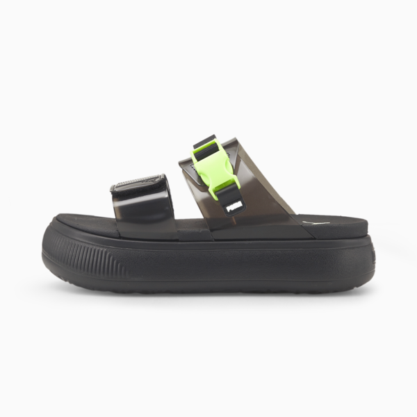 Sandalias Suede Mayu Wns ADP, Puma Black-Fizzy Light, large-ARG