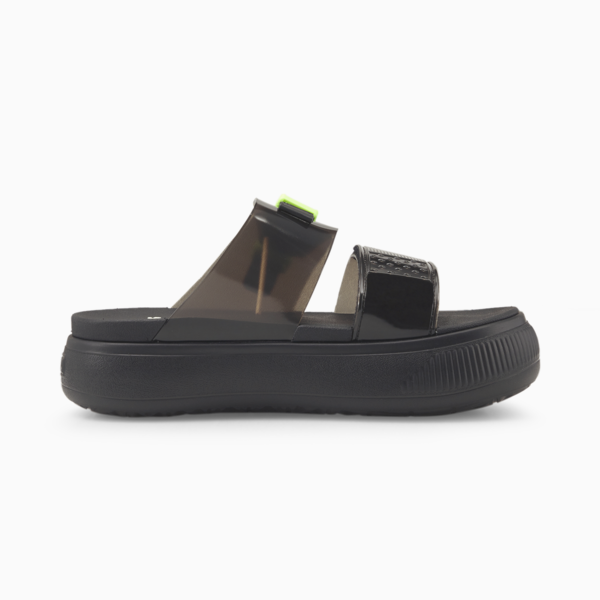 Sandalias Suede Mayu Wns ADP, Puma Black-Fizzy Light, large-ARG