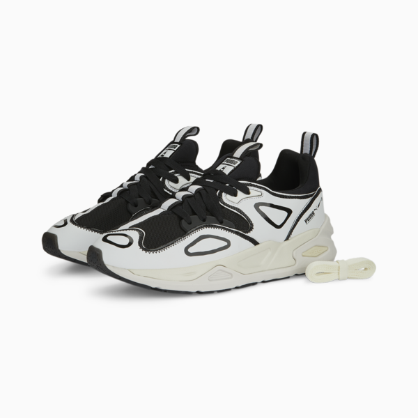 PUMA x Joshua Vides TRC Blaze Sneakers, Puma Black-Puma White, large-ZAF