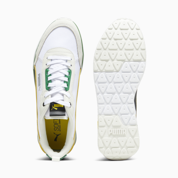 Zapatillas PUMA R22 ADP, PUMA White-PUMA Black-Vapor Gray-Yellow Sizzle, large-ARG