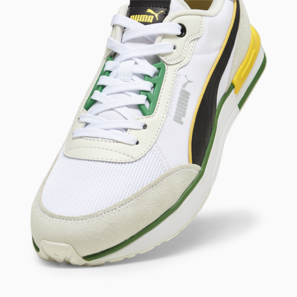 Zapatillas PUMA R22 ADP, PUMA White-PUMA Black-Vapor Gray-Yellow Sizzle, large-ARG