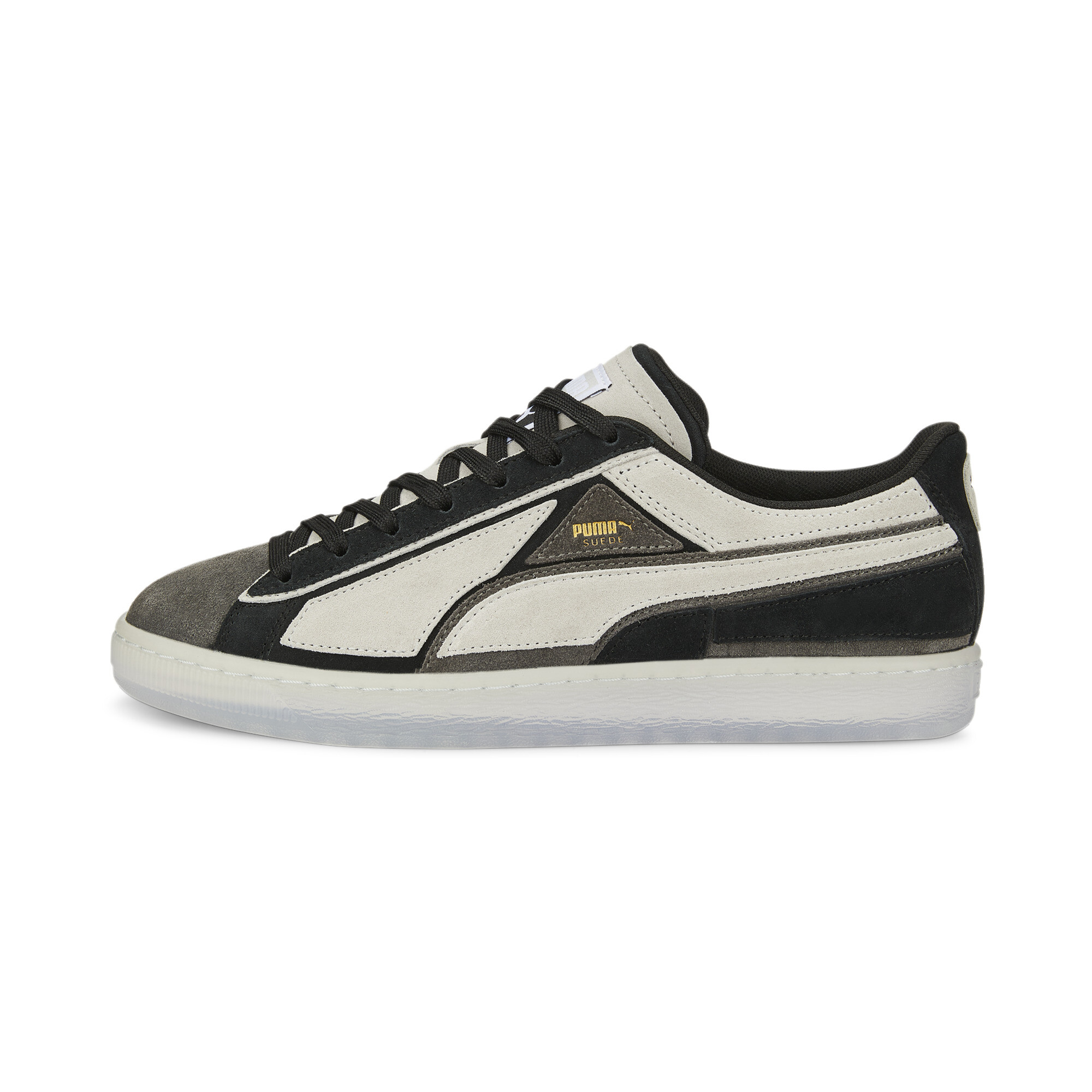 puma suede layers