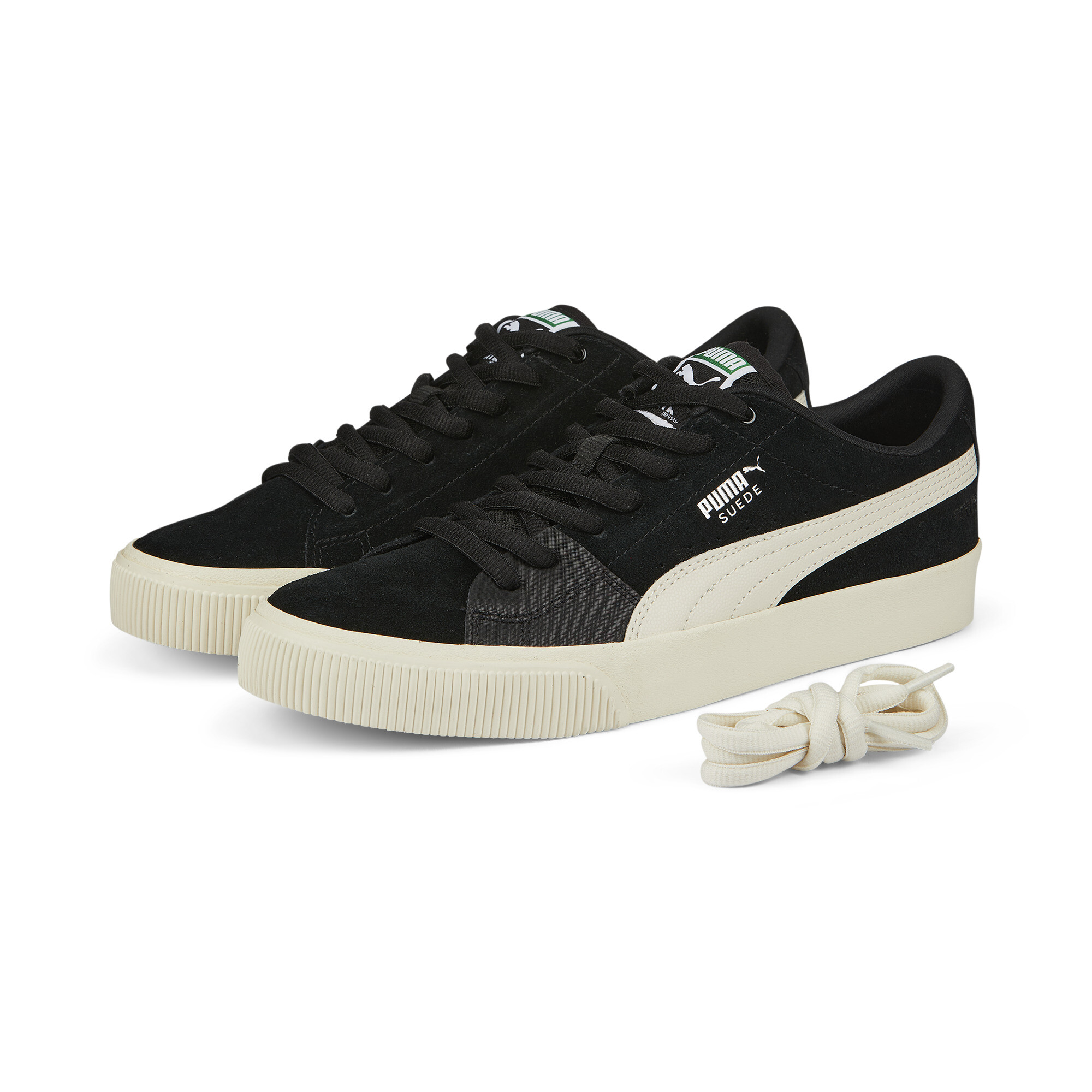  プーマ ユニセックス スケートボード スウェード ニトロ OG スニーカー ユニセックス Puma Black-Whisper White ｜PUMA.com