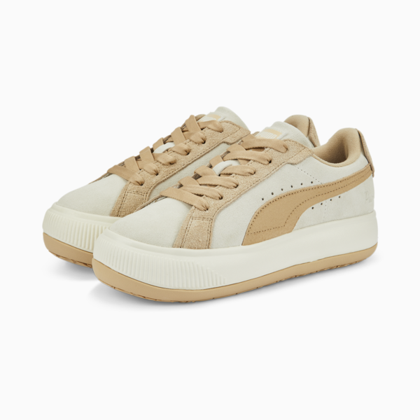 Suede Mayu First Sense Sneakers Women, Marshmallow-Light Sand, large-ZAF
