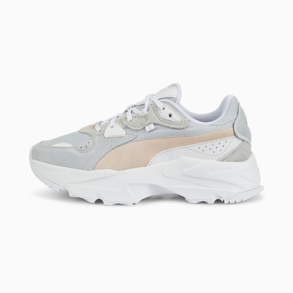 Orkid Tech Evolution Sneakers Women, Puma White-Platinum Gray, large-ZAF