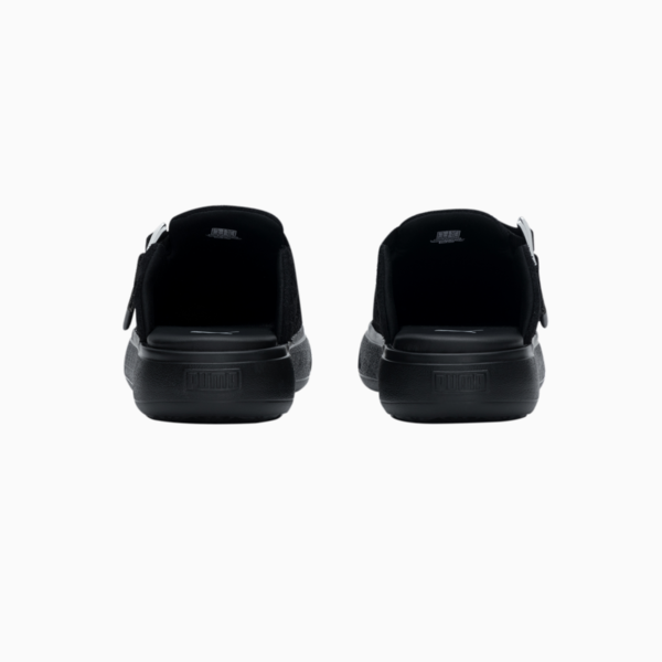 Suede Mayu Mule Sneakers Women, Puma Black-Puma Silver, large-ZAF