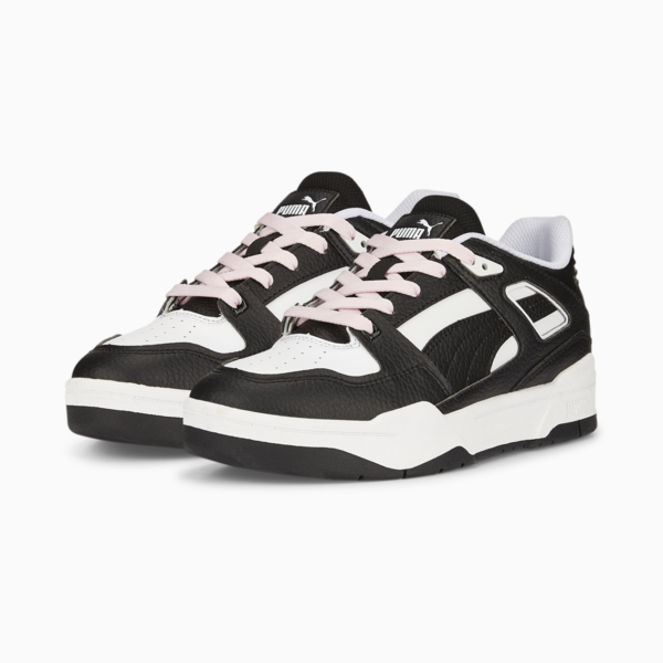 Slipstream Runway Sneakers Women, Puma White-Puma Black-Pink Lady, large-MEX